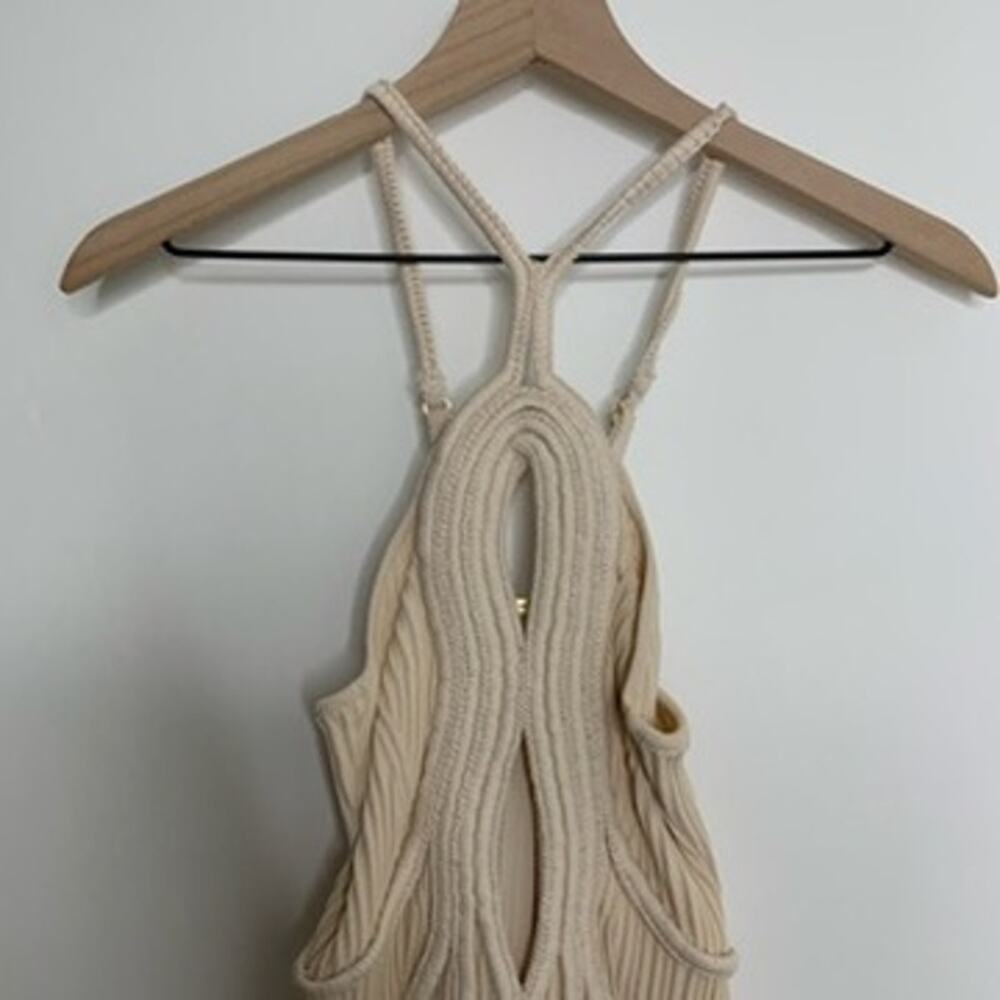 Cult Gaia Avery Knit Midi Bodycon Dress Womens XS - Picture 8 of 16